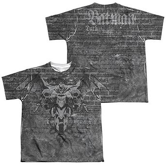 Batman Ride Free Short Sleeve Youth Poly Crew T-shirt