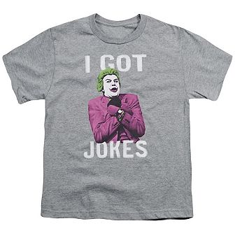 Batman Classic Tv Got Jokes Short Sleeve Youth T-shirt