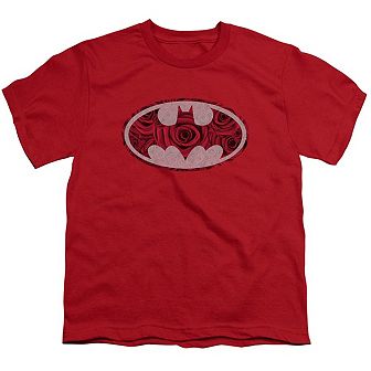 Batman Rosey Signal Short Sleeve Youth T-shirt