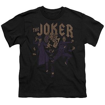 Batman Joker Duo Short Sleeve Youth T-shirt