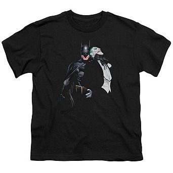 Batman Joker Choke Short Sleeve Youth T-shirt