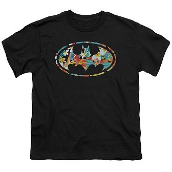 Batman Hawaiian Bat Short Sleeve Youth T-shirt