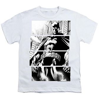 Batman Panels Short Sleeve Youth T-shirt