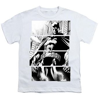 Batman Panels Short Sleeve Youth T-shirt