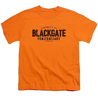 Batman Blackgate Short Sleeve Youth T-shirt
