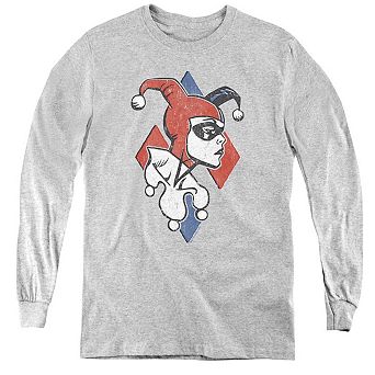 Batman Profiling Youth Long Sleeve T-shirt