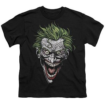 Batman Joker Short Sleeve Youth T-shirt