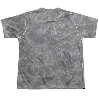 Batman Symbiotic Short Sleeve Youth Poly Crew T-shirt