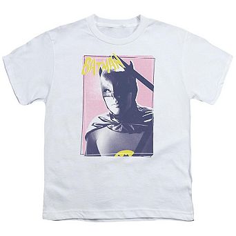 Batman Classic Tv Wayne 80s Short Sleeve Youth T-shirt