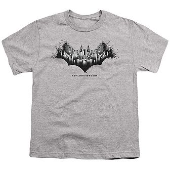 Batman Gotham Shield Short Sleeve Youth T-shirt