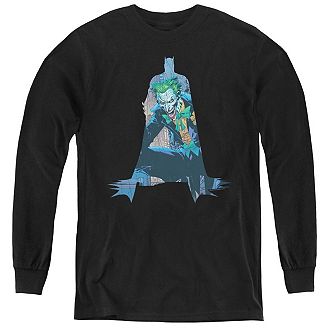 Batman Scene Inside Youth Long Sleeve T-shirt