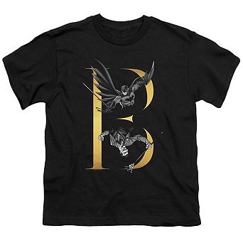 Batman B Short Sleeve Youth T-shirt