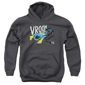 Batman Vroom Youth Pull Over Hoodie
