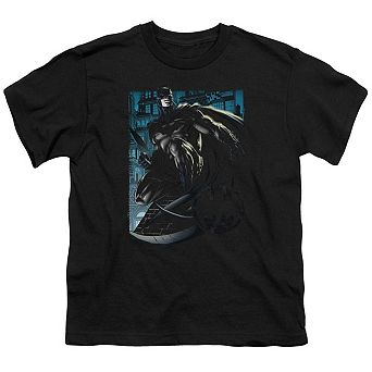 Batman Knight Falls In Gotham Short Sleeve Juvenile T-shirt