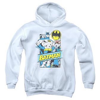 Batman Out Of The Pages Youth Pull Over Hoodie
