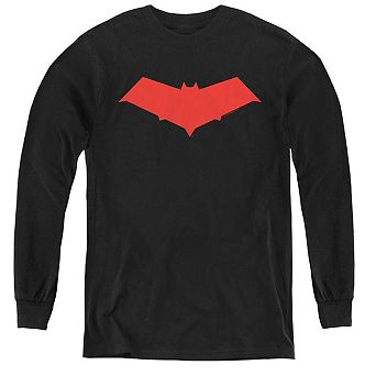Batman Red Hood Youth Long Sleeve T-shirt