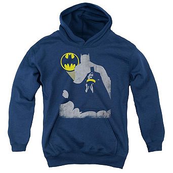 Batman Bat Knockout Youth Pull Over Hoodie