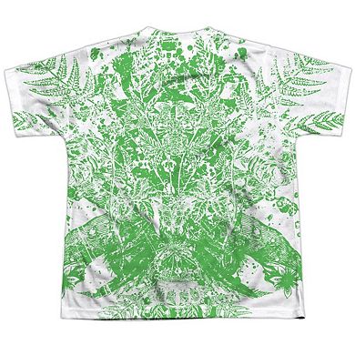 Batman Joker In The Wild Short Sleeve Youth Poly Crew T-shirt