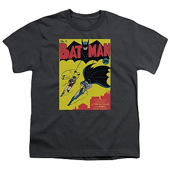 Batman First Short Sleeve Youth T-shirt