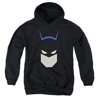 Batman Bat Head Youth Pull Over Hoodie