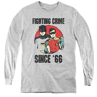 Batman Classic Tv Since 66 Youth Long Sleeve T-shirt