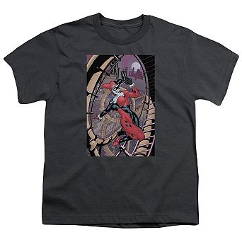 Batman Harley First Short Sleeve Youth T-shirt