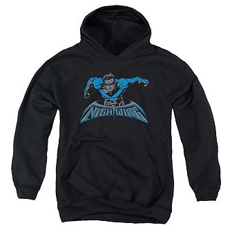 Batman Wing Of The Night Youth Pull Over Hoodie