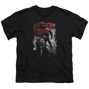 Batman V Superman Choke Short Sleeve Juvenile T-shirt