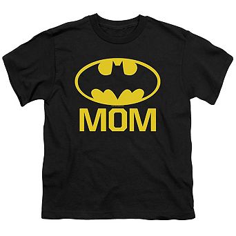Batman Bat Mom Short Sleeve Youth T-shirt