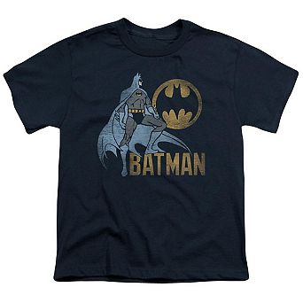 Batman Knight Watch Short Sleeve Youth T-Shirt