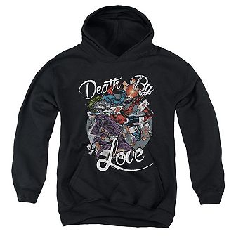 Batman Death By Love Youth Pull Over Hoodie