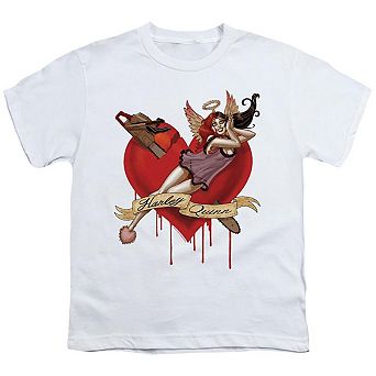 Batman Perfect Angel Short Sleeve Youth T-shirt