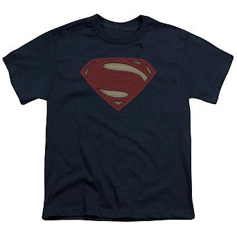 Batman V Superman Super Movie Logo Short Sleeve Youth T-shirt