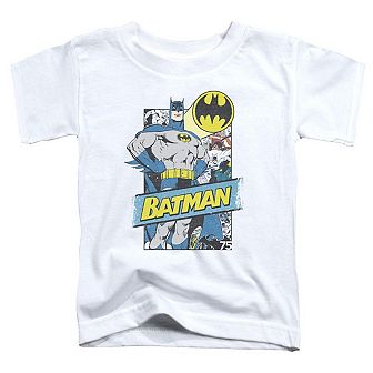 Batman Out Of The Pages Short Sleeve Juvenile T-shirt