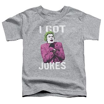 Batman Classic Tv Got Jokes Short Sleeve Juvenile T-shirt