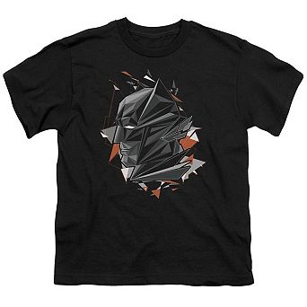 Batman V Superman Bat Head Tech Short Sleeve Juvenile T-shirt