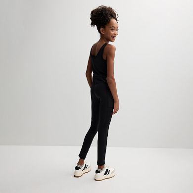 Girls 7-20 Tek Gear® Rib Trim Unitard