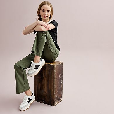 Girls 7-16 Vanilla Star Flare Leg Cargo Pants