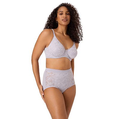 Bali Breathe Cotton Modal Lace Convertible Strap Underwire Bra DF7590