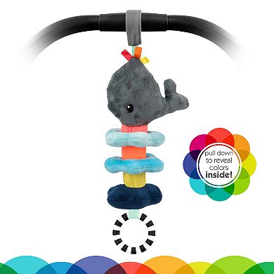 Sassy Baby Wavy Whale Jitter Toy