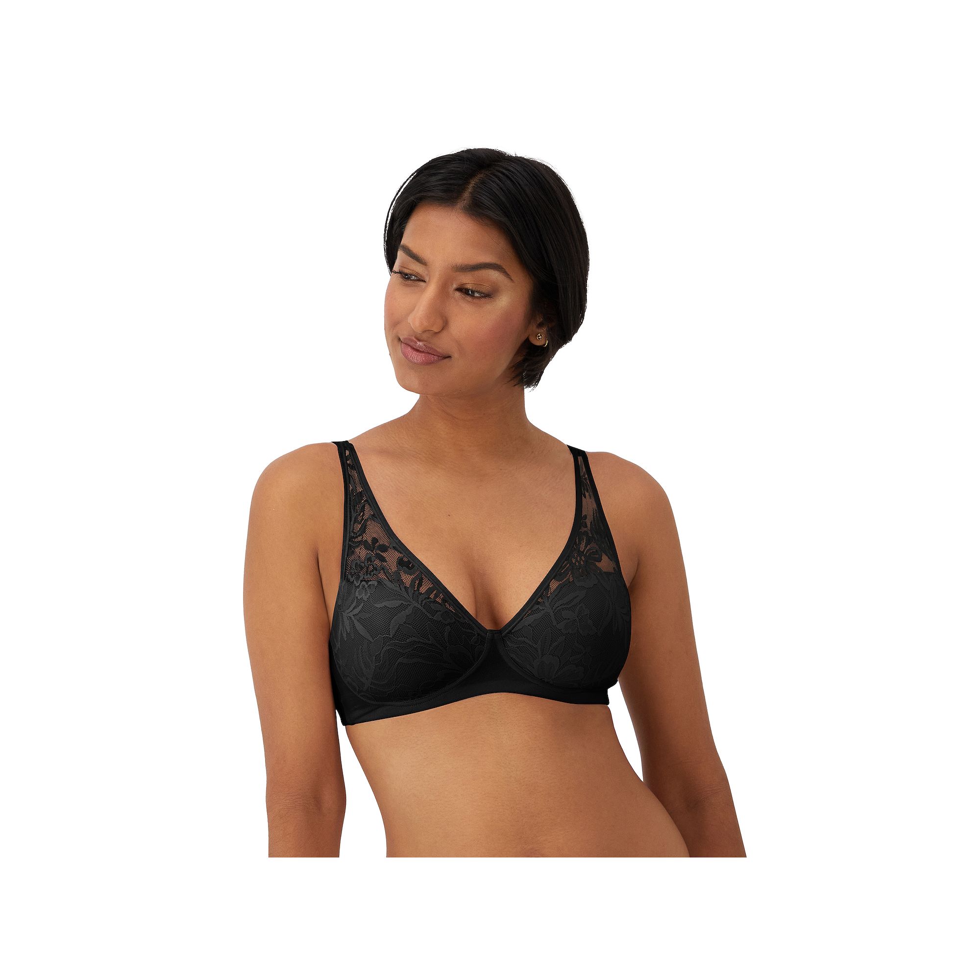 Bali Breathe Cotton Modal Wireless T-Shirt Bra DF7594, Womens, Size: Large