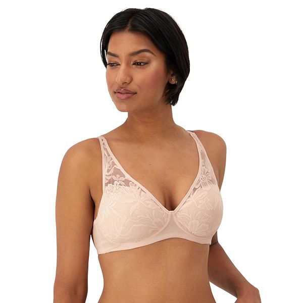 Bali&reg; Breathe&reg; Wireless T-Shirt Bra DF7594 - Light Buff (SMALL)