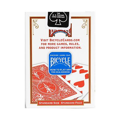 US Playing Card Co. Bicycle Standard Index Playing Cards - Styles May Vary