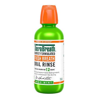 TheraBreath Alcohol-Free Fresh Breath Mouthwash