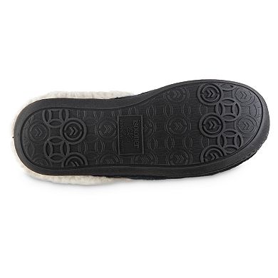 isotoner Alexis Women's Cable Knit Hoodback Slippers