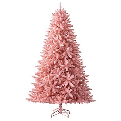 Treetopia Luxe La Vie En Rose 6 Foot Artificial Prelit Christmas Tree W/ Stand