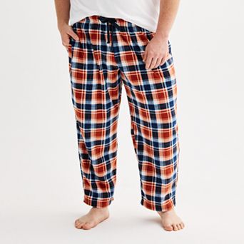 Big & Tall Sonoma Goods For Life® Microfleece Pajama Pants
