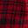 Retro Plaid Red Black