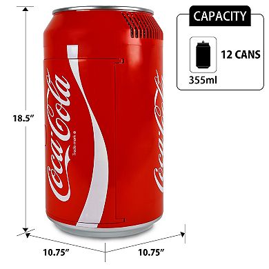 Coca-Cola 12 Can Portable Mini Fridge