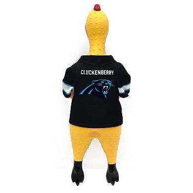 NFL Panthers Rubber Chicken Toy